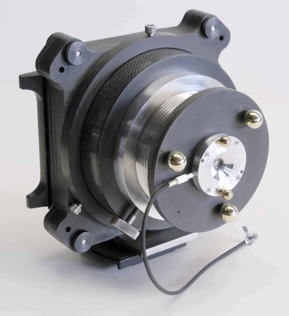 Large format variable focal length pinhole camera designed and fabricated by Christiansen.