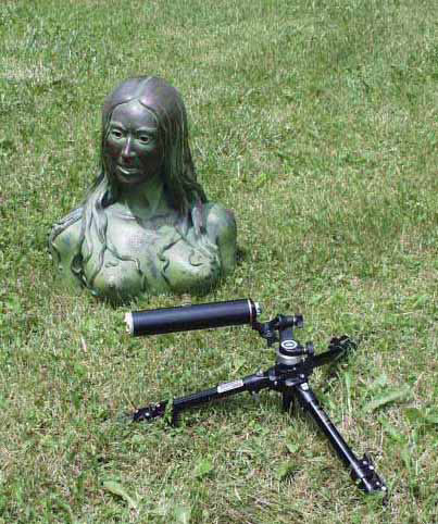 Christiansen's custom built 'Tubocam', which gives an ultrawide 170 degree angle of view.